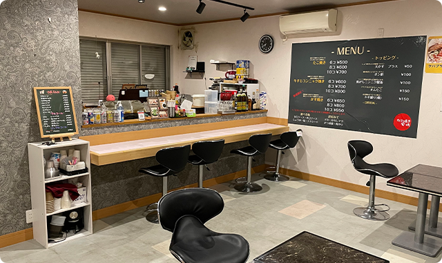 「たこ焼き×居酒屋」の新感覚空間!